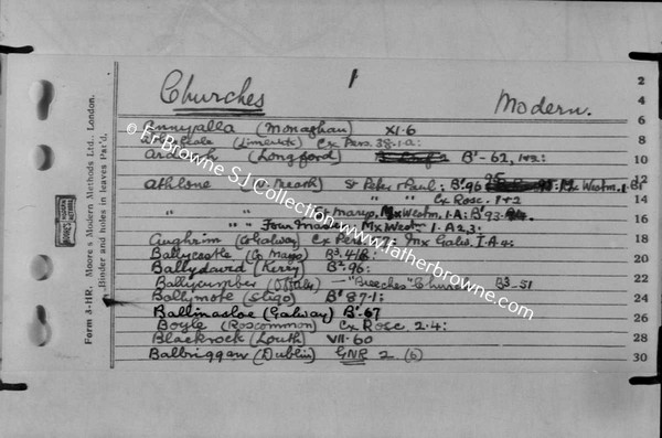 FR BROWNES INDEX